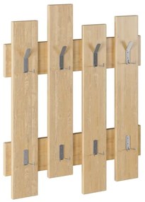 Nástenný vešiak WAVE 81x64 cm béžová