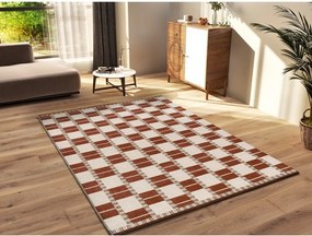 Béžový/v terakotovej farbe koberec 80x150 cm Astra – Universal