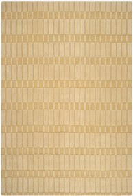 Ručne vyrobený kockovaný vlnený koberec Anais