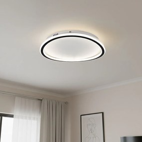 Stropné LED svietidlo Cali Round, 1x LED 30w, 4000k, b
