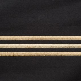 SATÉNOVÉ OBLIEČKY HAFT4 160X200 CM, 2KS 70X80 CM ČIERNE