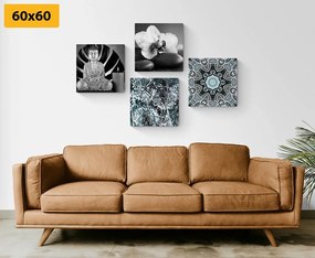 Set obrazov zaujímavá kombinácia Feng Shui - 4x 60x60