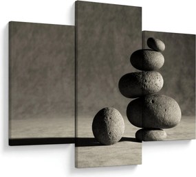 Obraz - Šedé kamene (90x60 cm)