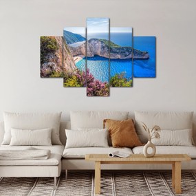 Obraz - Pláž Navagio, Grécko (150x105 cm)