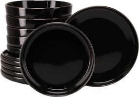 XXXLutz JEDÁLENSKÝ SERVIS Nordic Festive Schwarz 12-dielne Creatable - Online Only bytové doplnky - 007768073904