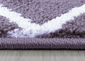Koberce Breno Kusový koberec EFOR 3713 Violet, fialová, viacfarebná,160 x 230 cm