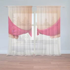 Sablio Záclony Ňadrá: 2ks 150x250cm
