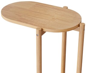 Bočný stolík z masívneho dreva