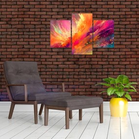 Obraz - Dynamická abstrakcia (90x60 cm)