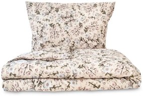 Kvalitex Bavlnené obliečky 5D 140x200 + 70x90 cm – Čerešňový kvet