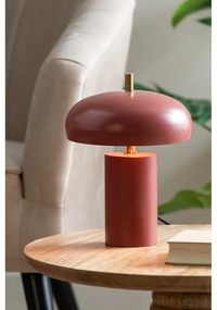 Svetločervená stolová lampa (výška 24 cm) Joya – Leitmotiv