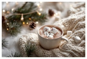Obraz vianočná pohoda s kakaom