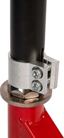 Bauerkraft Skladacia mestská kolobežka pre deti a mládež, kolesá 200 mm ABEC-7, regulácia 85,5–95,5cm