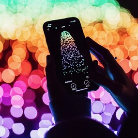 LEDWORKS Svetelná reťaz Twinkly, 400 LED RGB, 32 m