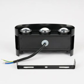 Brilagi - LED Vonkajšie nástenné svietidlo FLAREBOX LED/6W/230V čierna IP65