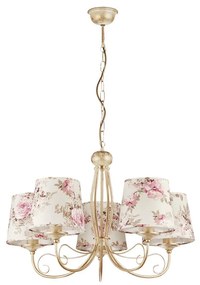 JUPITER 1284-SA5 - Závesné svietidlo SARA 5xE27/60W