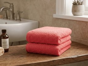 Uterák NORIELLE 50x90 cm červený, 100% bavlna