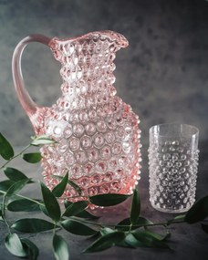 Džbán, Jílek Glassworks, HOBNAIL, Neorosaline, 2,3 l