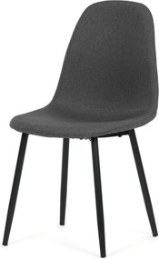 Jedálenská stolička látka/kov CT-V2972 Farba: Sivá