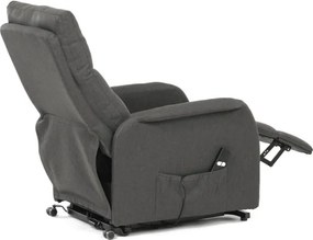 Polohovacie kreslo sivé, elektrické TV-5482 GREY2