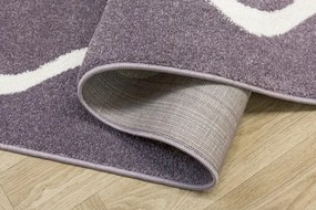 Koberec Lima M180A fialový / krémový