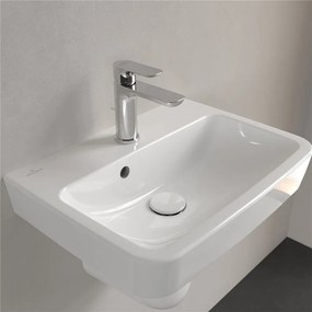 VILLEROY &amp; BOCH O.novo závesné umývadielko s otvorom, s prepadom, 500 x 370 mm, biela alpská, 43445001