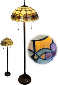 Podlahová lampa Tiffany 40*160 kolekcia AGENA chain