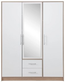 Meblar Šatníková skriňa Smart SRL2 - so zrkadlom