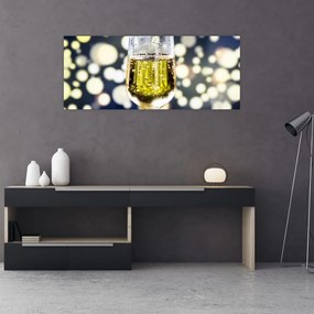 Obraz šampanského (120x50 cm)