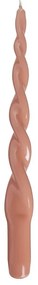 TWISTED Sada sviečok 4 ks 29 cm - červená
