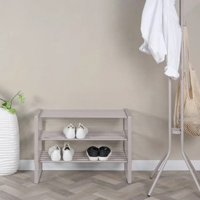 Sivo-béžový kovový stojan na topánky Rex – Spinder Design