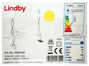 Lindby Lindby - LED Stojacia lampa BOBI LED/24W/230V LW0092