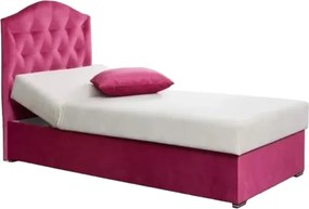 Čalúnená posteľ Julia, ružová
