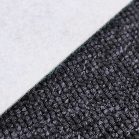 Betap, Metrážny koberec Debut 79, na mieru, šíře 4m, čierna, filc, detská izba