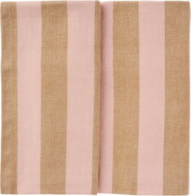 Ib Laursen Bavlněný ubrus Linus Wide Stripes 150 × 250 cm