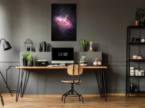 Artgeist Obraz - Lonely Galaxy (1 Part) Vertical Veľkosť: 20x30, Verzia: Premium Print
