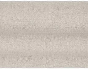 Krémová čalúnená dvojlôžková posteľ s úložným priestorom a roštom 160x200 cm Mamaia – Micadoni Home