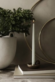 Stojan na sviečku Bowl Candle Holder – mosadzný