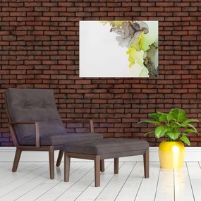 Obraz - Abstraktné umenie atramentom (70x50 cm)