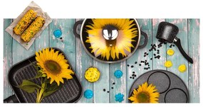 Hrniec s nepriľnavým povrchom Pfluon Granit so sklenenou pokrievkou Orion Grande, ⌀ 20 cm