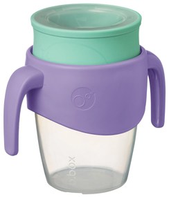 360° netečúci učiaci hrnček 250 ml - lilac pop