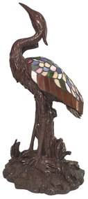 Dekoratívna tiffany lampa 53 cm BOCIAN