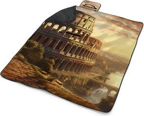 Sablio Plážová deka Rím Koloseum Historic: 200x140 cm