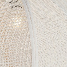 Orientálne závesné svietidlo prírodné 48 cm - Rob