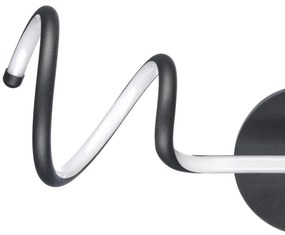 ONLI - LED Nástenné svietidlo TWIST LED/6W/230V 4000K čierna