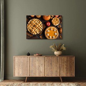 Obraz - Tekvicový koláč (90x60 cm)