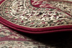 Koberec ROYAL ADR kruh vzor 1745 bordo