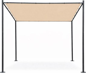 Zahradní pergola Lowa 3x3 m béžová/černá