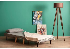 Svetlosivé kreslo Folde – Artie