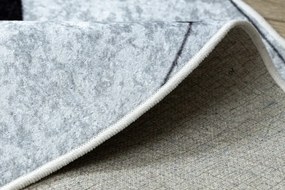 Dywany Łuszczów, Detský kusový koberec Junior 51553.802 Football, 80x80 (priemer) kruh, viacfarebná, detská izba